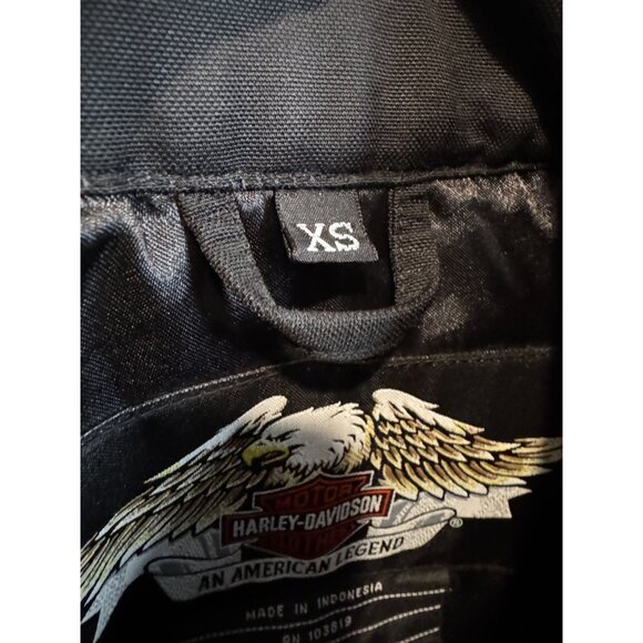 Harley-Davidson Wicked Heart Women’s Black Riding Jacket – Size XS - Picture 4 of 15